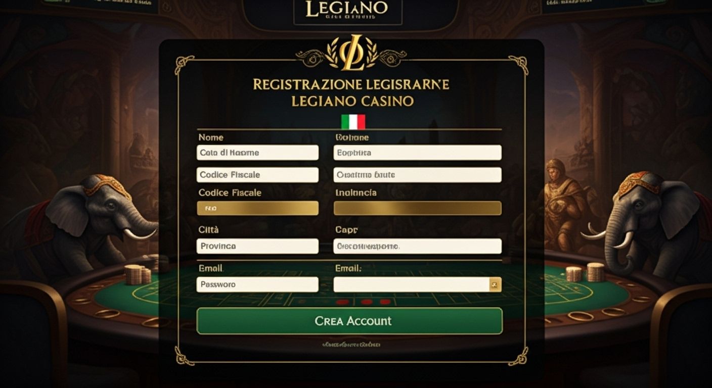 Come registrarsi casino registration