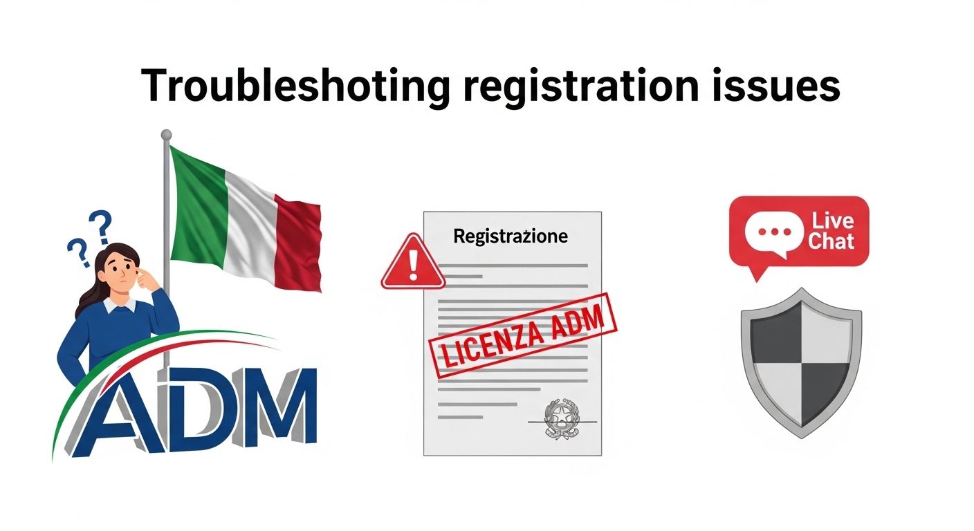 Risoluzione dei problemi di registrazione registration problem